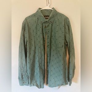 Altamont Button-Up Shirt - Green - Size XL